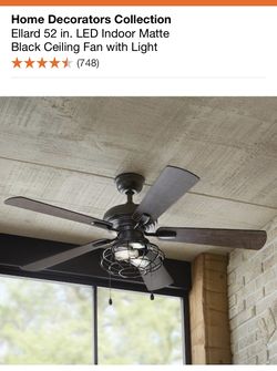52” Ceiling fan Indoor