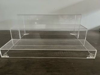 Clear Acrylic 3-Tier Display Riser Stand