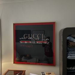 Gucci Framed Scarf 