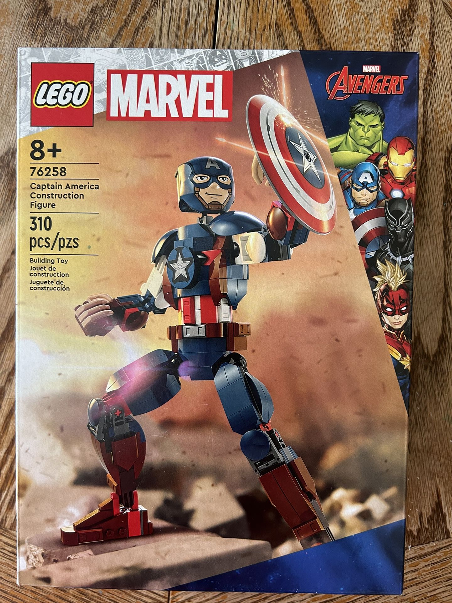 Captain America Lego Set $25