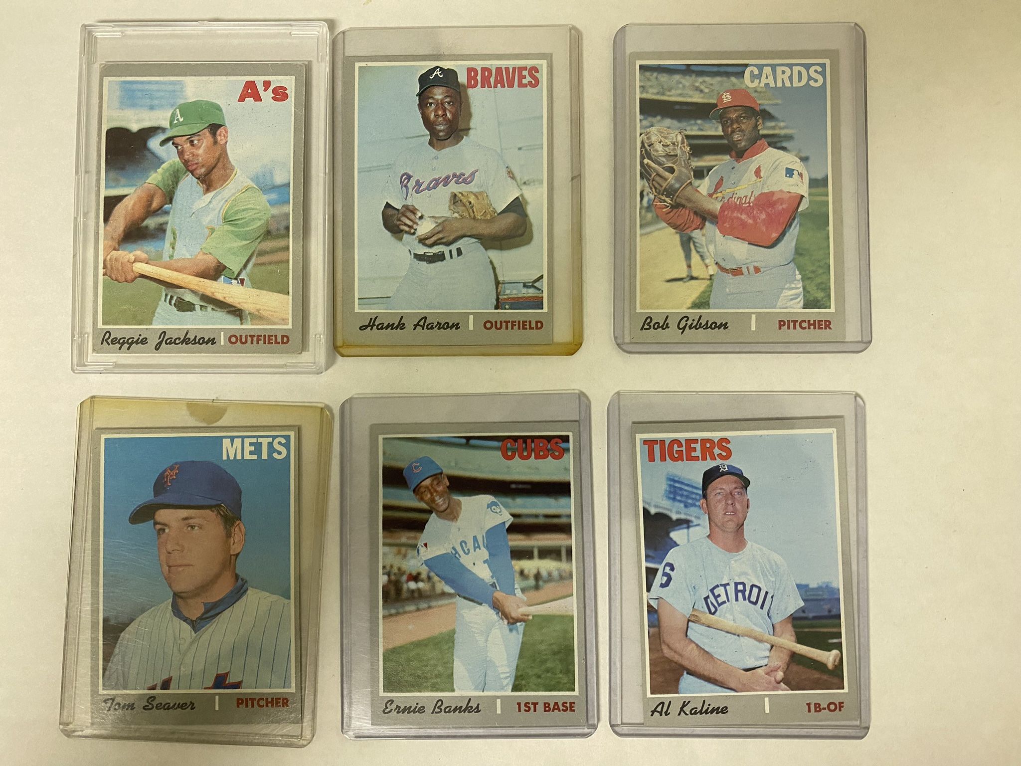 1970 Topps Baseball Star Cards