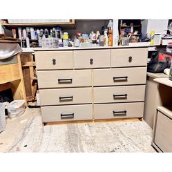 Dresser Newly Refurbished And Paint