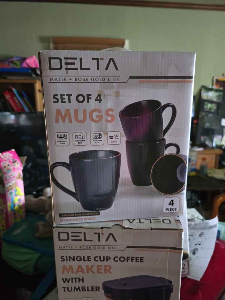 Set Of Four Mugs