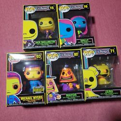 Black Light Funko Pops