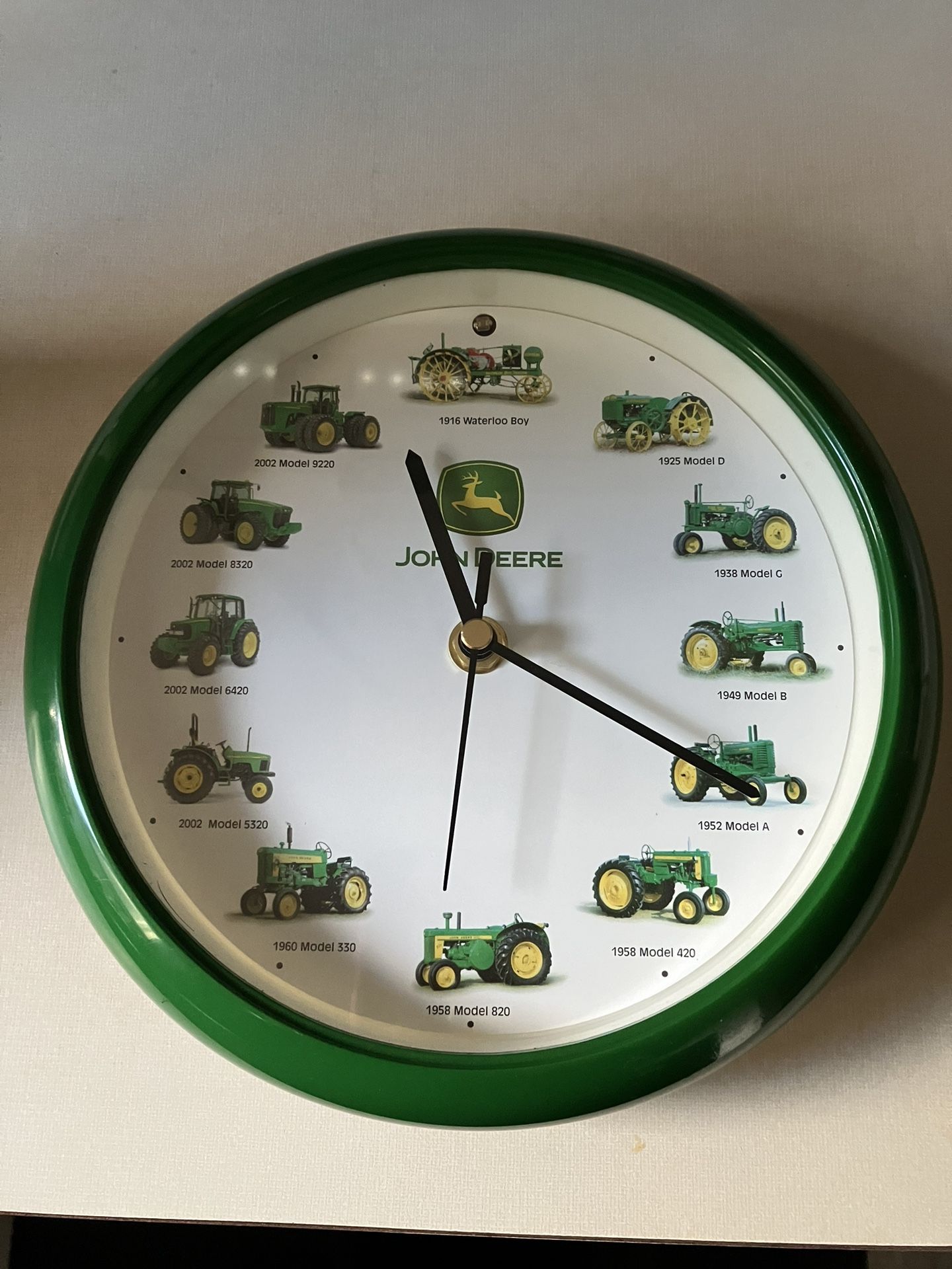 John Deere Wall Clock