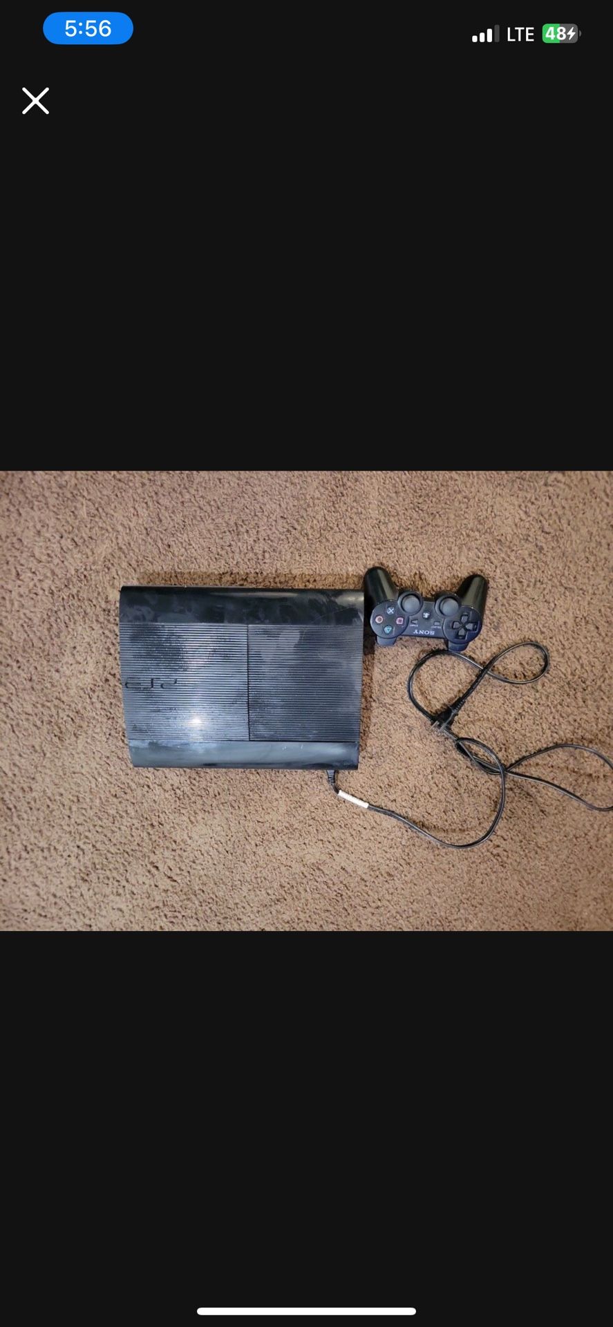 Ps3 Console And Controller