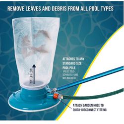 Pool Leaf Terminator Vacuum - Pro 15" D21