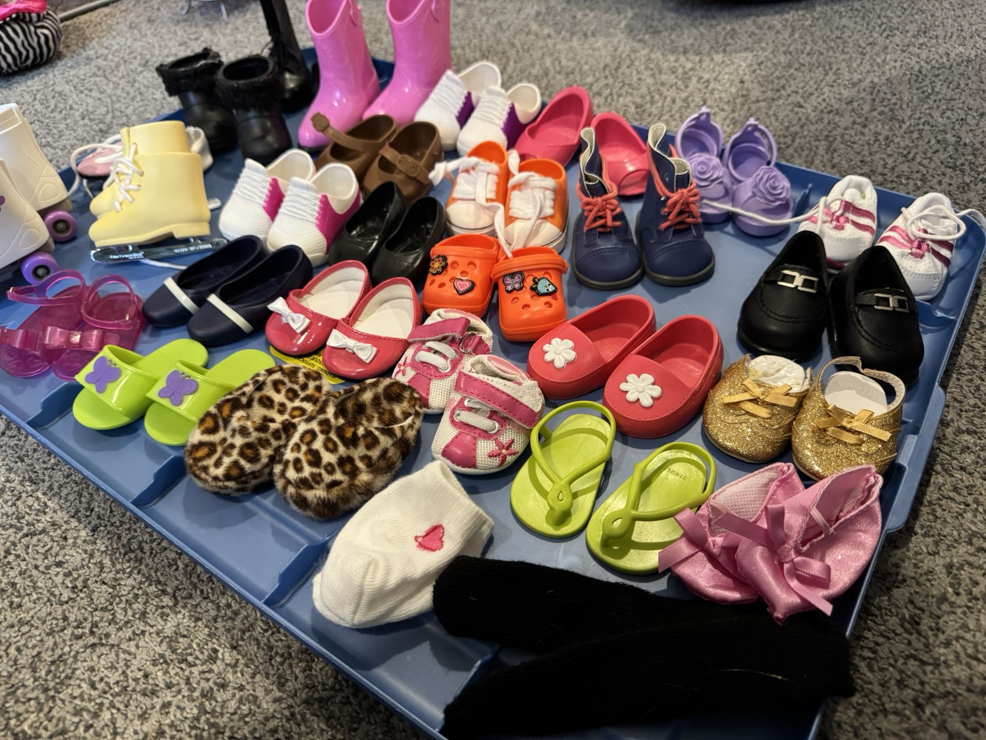 Shoe Collection For 18 Inch Doll 