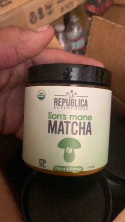 La Republica organic Lions Mane Matcha tea
