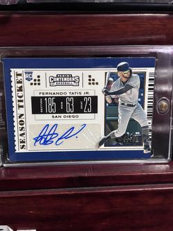 2019 Panini Contenders Fernando Tatis Jr. Rookie Padres Autograph /99