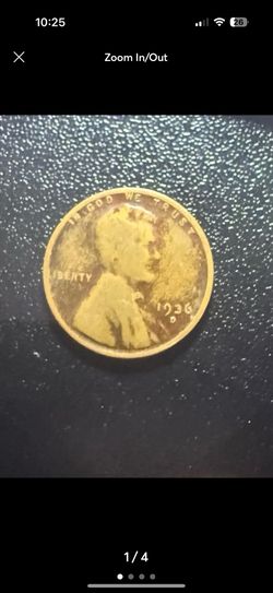 1936-D Lincoln Wheat Cent - Errors
