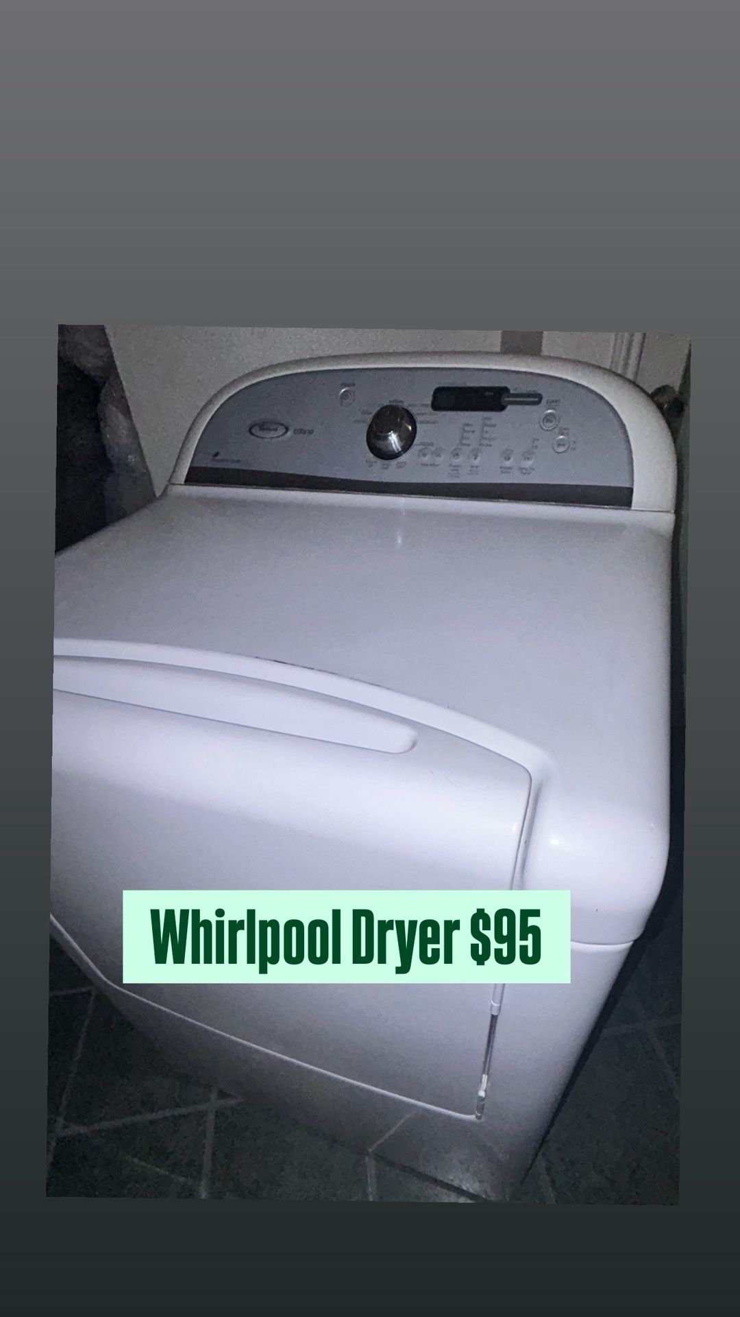 Whirlpool Dryer