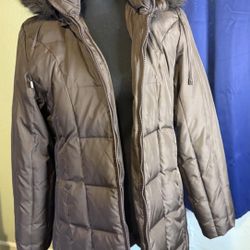 Michael Kors long puffer coat