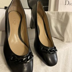 RL Black Heels Size 8.5