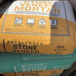 Cemento para  pegar piedra.