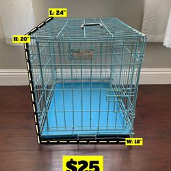 Small 24” L Dog Kennel