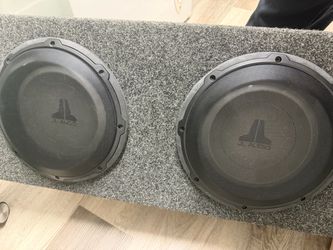 JL AUDIO BOX AND SUB