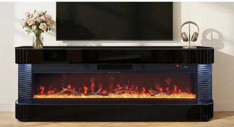 Tv stand fireplace hermoso 🤩💕🌺💕🤩🔥🌺🥹🌺🔥