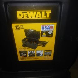 Two Dewalt Plastic Tool Cairiers
