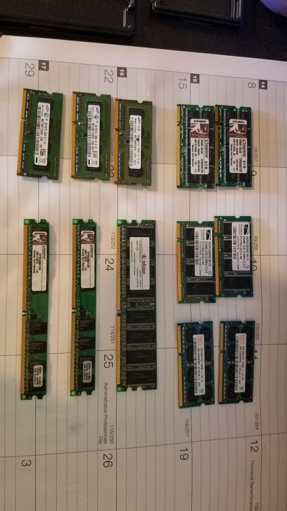 LAPTOP & DESKTOP RAM!!!