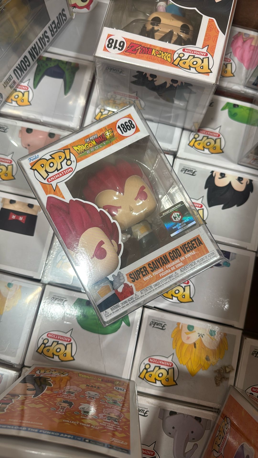 Ssg Vegeta Pop Figure