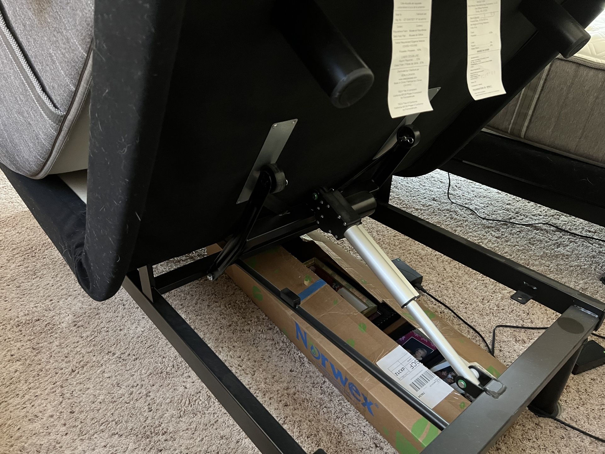 2 Stearns And Fosters Adjustable Mattresses And Frames for Sale in