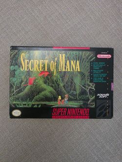 Secret of mana snes
