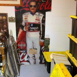 Dale Earnhardt’s Coca-Cola machine cover $150 pick up only