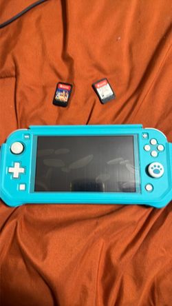 Lite blue Nintendo switch lite