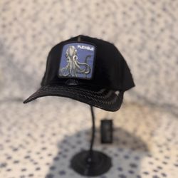 Vintage Embroidered Animal Patch Trucker Cap 
