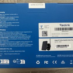 Reolink Solar Camera Black