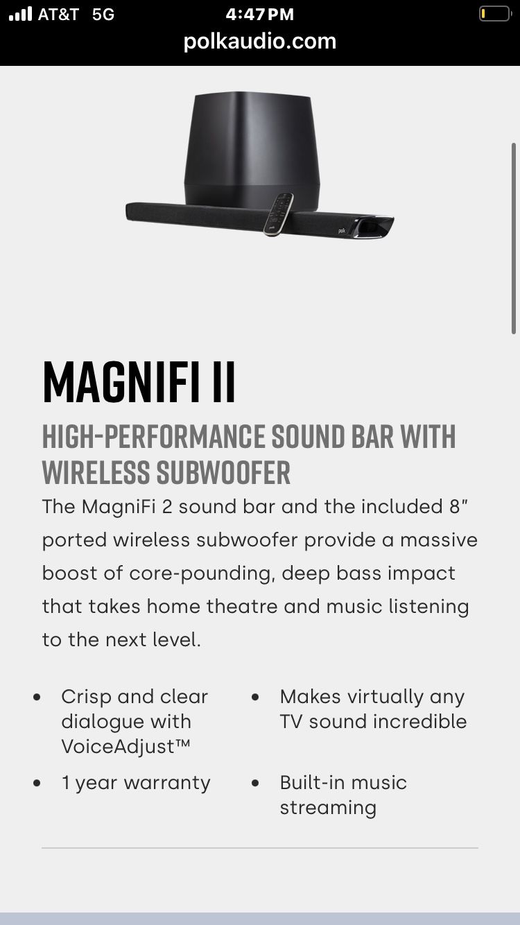Polk Magnifi II