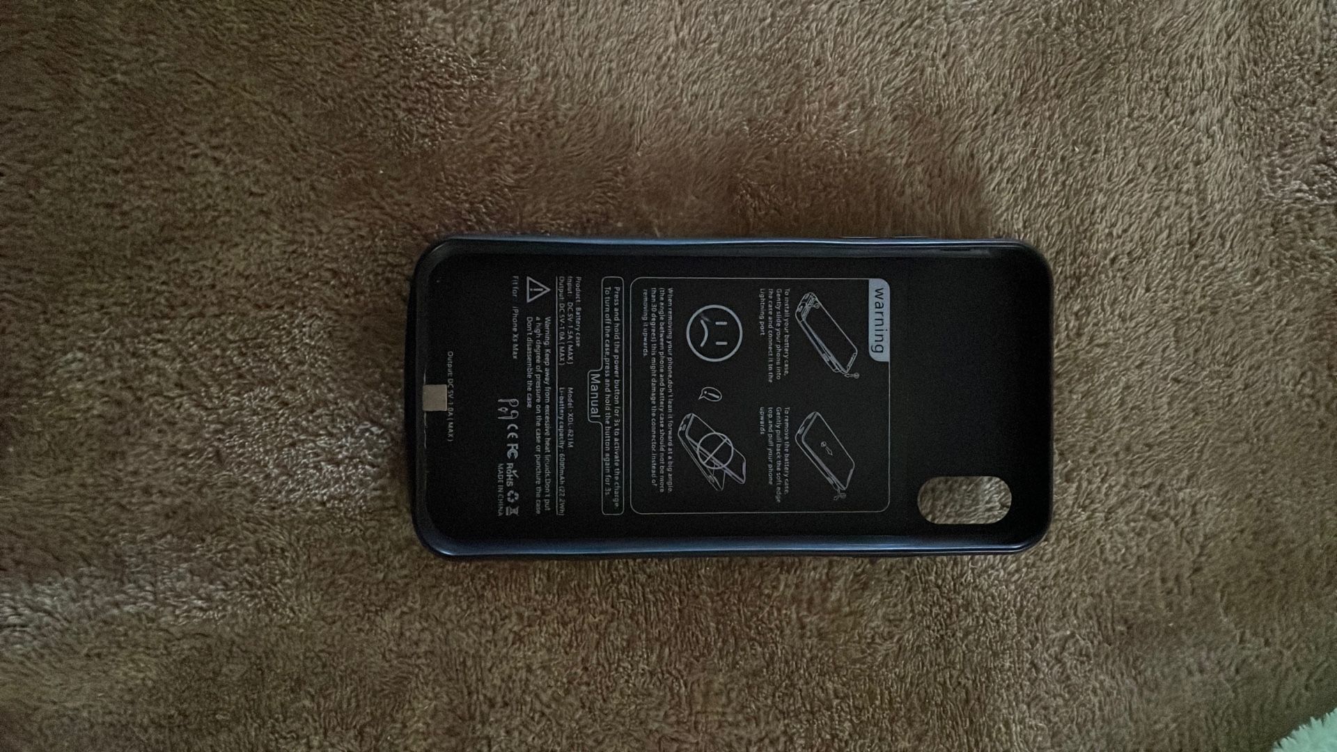 iPhone Xs Max Phone Charging Case