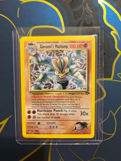 Giovanni’s Machamp vintage