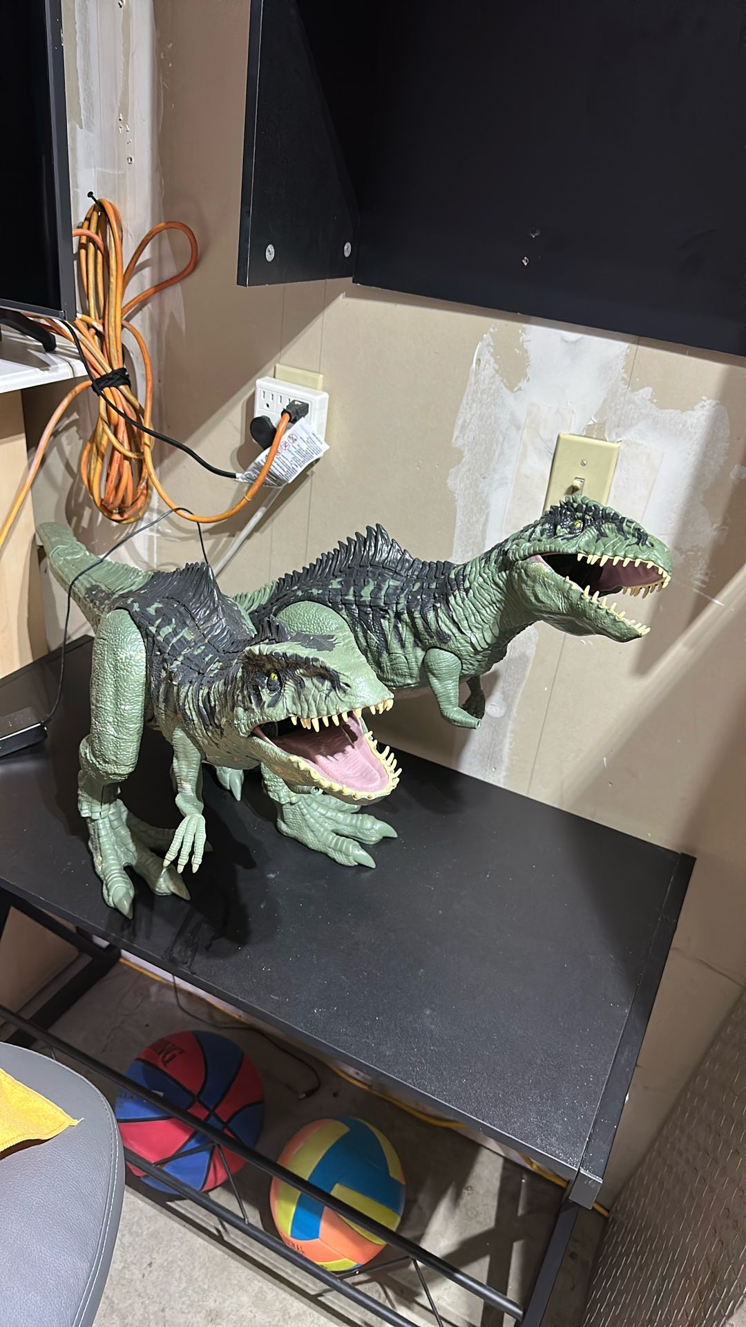 Two Dinosaurs The Missing One Hand