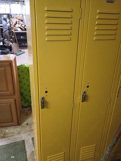 Metal lockers