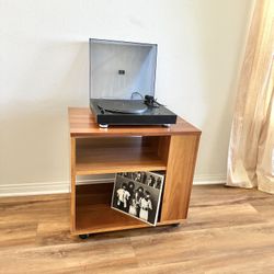 Vintage Table Cabinet Teak Danish