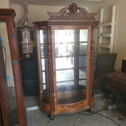 Antique China Cabinet/Display Case