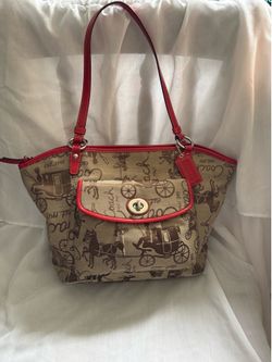 Coach Canvas Purse