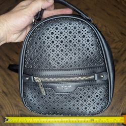 David Jones Paris Black Mini Backpack Great Condition