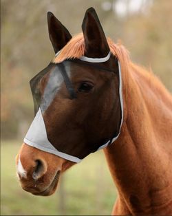 Horse Fly Mask with ear Cover