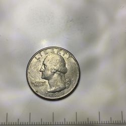 1989-D Washington Quarter Obv. Double Die Error