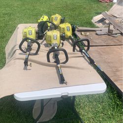 RYOBI USED WEEDEATERS And RYOBI BLOWER