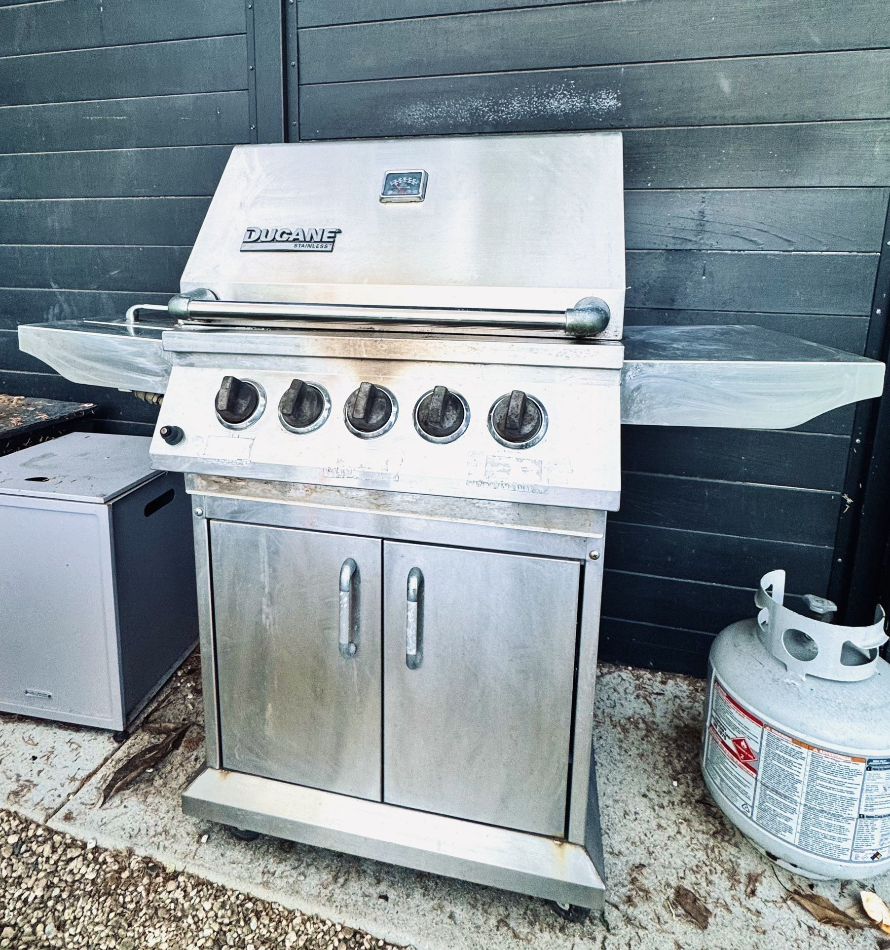 Stainless Steel Ducane BBQ 3-burner