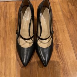 Designer Via Spiga Leather Pumps Size 7.5