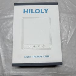 HILOLY Light Therapy Lamp – Adjustable Brightness & Timer (New)