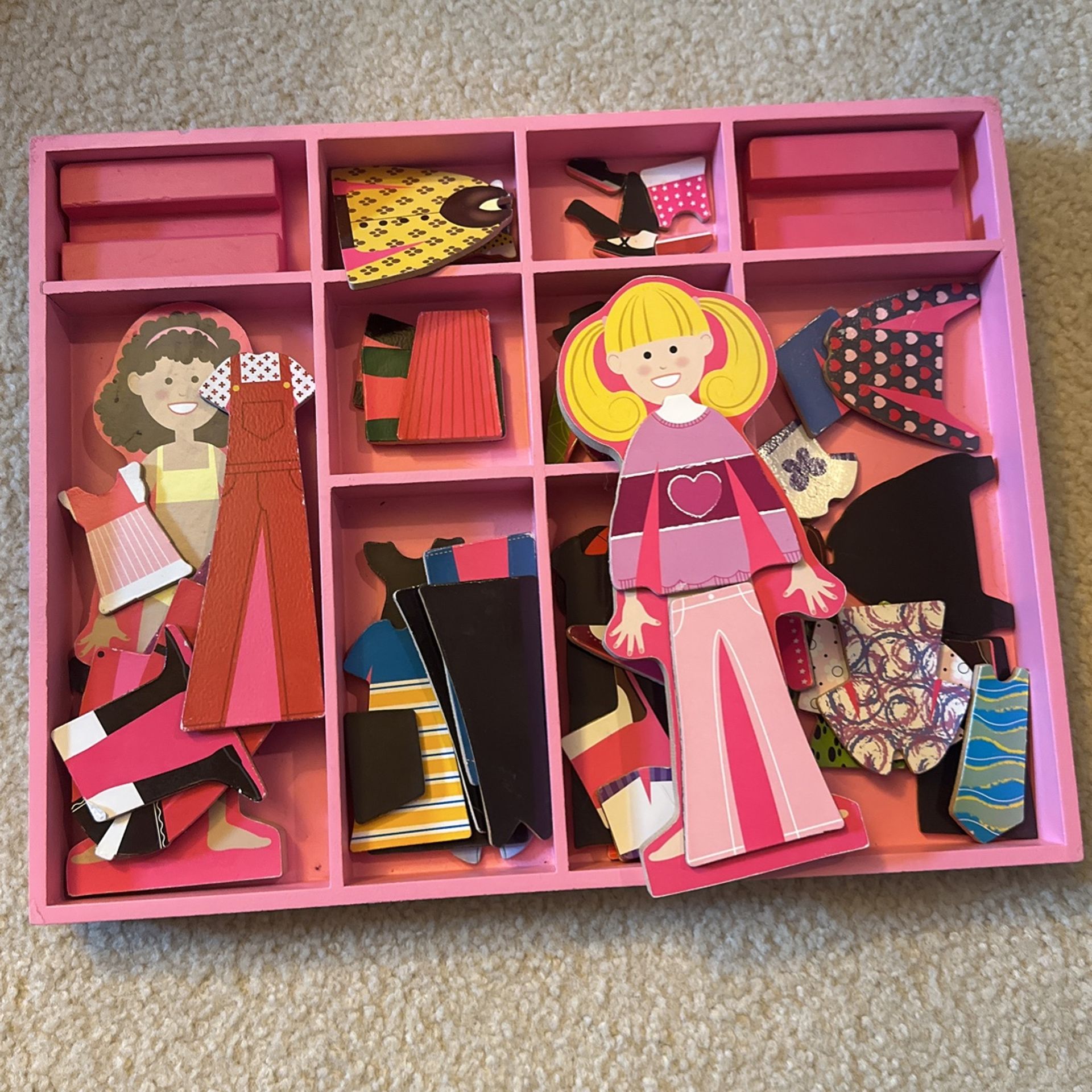 Wooden Fashion Dolls