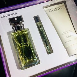 Eternity WOMAN SET by CALVIN KLEIN.....💁🏼♀️ 3.4fl oz