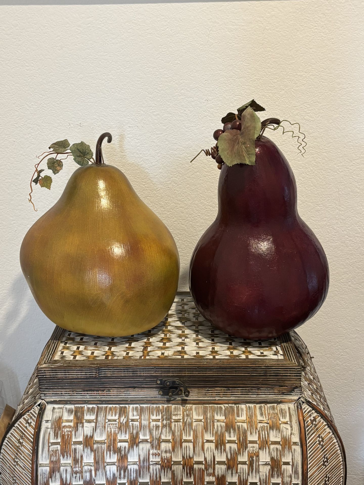 Two Large Gourds For Sale, Will Sell Separately