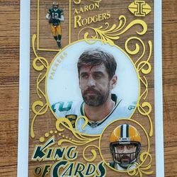 Aaron Rodgers King Of Cards